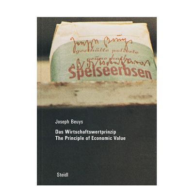 【现货】英文原版 约瑟夫·博伊斯：经济价值原理 Joseph Beuys: Das Wirtschaftswertprinzip 艺术正版进口图书画册