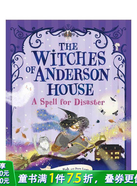【预售】安德森家的女巫们 The Witches of Anderson House 英文儿童插画故事绘本 进口童书
