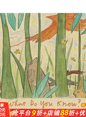 【现货】你知道什么？What Do You Know? 4-8岁儿童哲学启蒙学前早教故事绘本 英文原版 Aracelis Girmay 图书