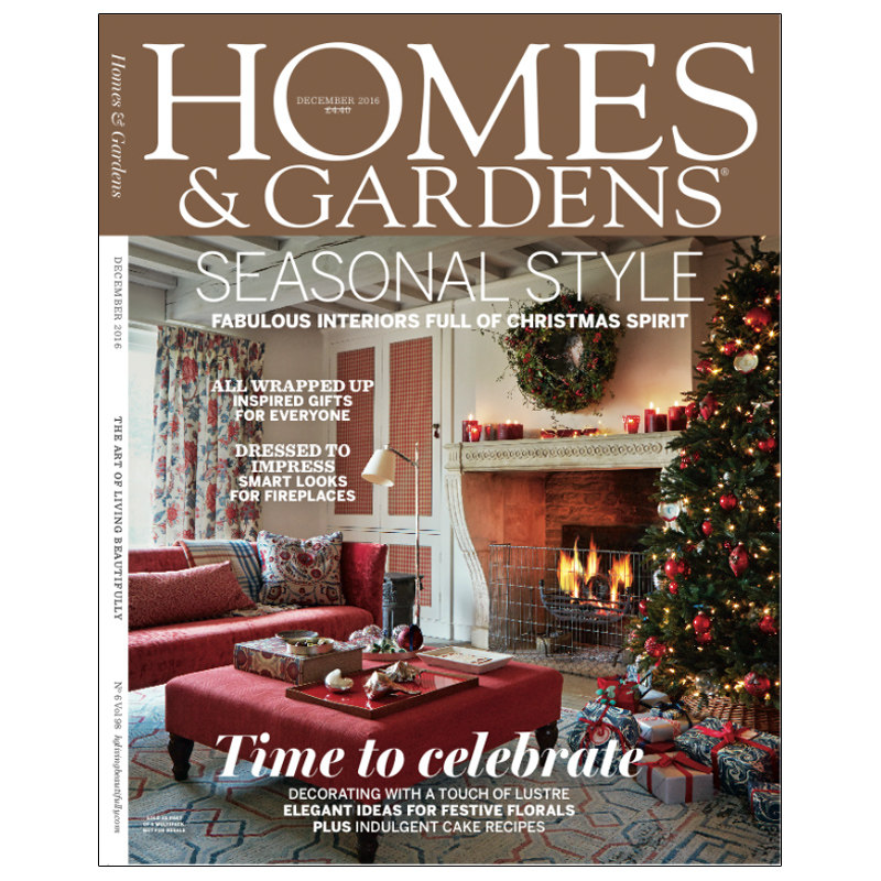 订阅 HOMES&GARDENS住宅与花园 英国英文原版 室内设计杂志 年订12期 B081 年订12期