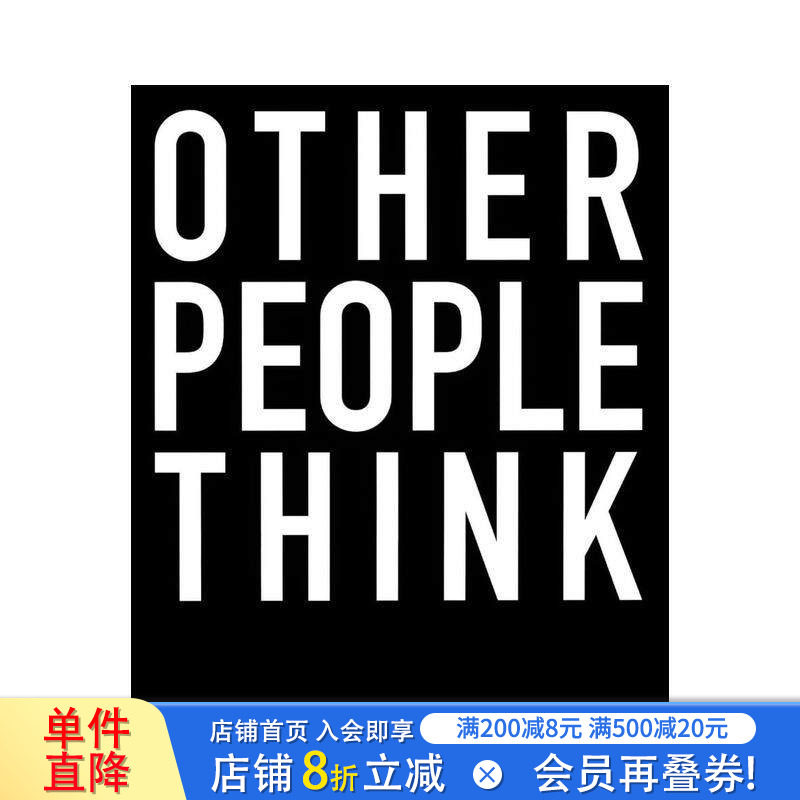 【预售】他者之思:文霍纳收藏精选集 Other People Think 原版英文艺术画册画集 正版进口书