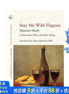 【预售】让我沉浸在酒壶之中 Stay Me with Flagons 原版英文餐饮生活美食 正版进口书