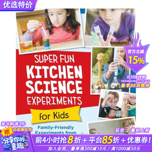 Experiments 预售 Kitchen for 英文儿童趣味互动游戏书活动书 Super 10岁 儿童超有趣厨房实验 进口童书 Fun Kids Science