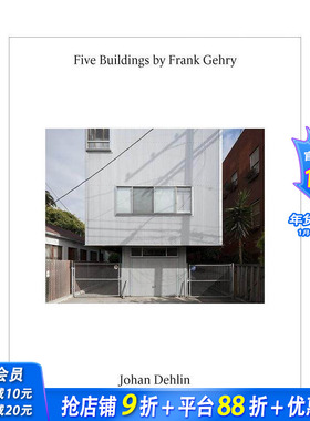 【预售】弗兰克·盖里的五座建筑 Five Buildings by Frank Gehry 普利兹克建筑奖得主 原版英文建筑设计 正版进口书