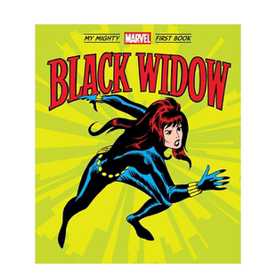 【现货】英文原版【不平凡漫威读物】 黑寡妇Black Widow纸板书绘本 Mighty Marve 3-6岁 进口儿童图书 善优童书
