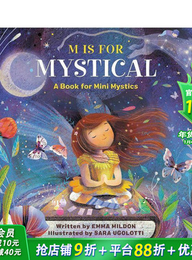 【预售】M代表神秘 M Is for Mystical 英文儿童插画故事科普绘本 进口童书
