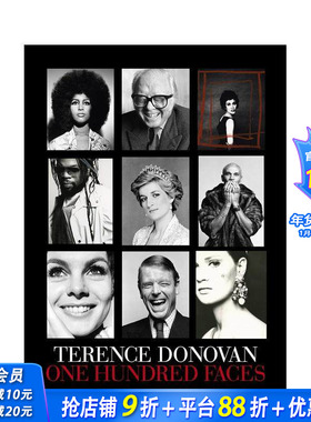 【现货】英文原版 特伦斯·多诺万：一百张脸 Terence Donovan: One Hundred Faces 肖像摄影 正版进口书籍画册 善优图书