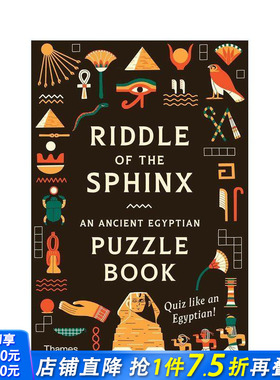 【现货】狮身人面像之谜 The Riddles of the Sphinx 原版英文人文历史 正版进口书
