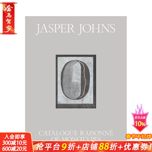 【预售】贾斯珀·约翰斯:单型的编录 Jasper Johns: Catalogue Raisonne of the Monotypes 原版英文艺术画册画集 正版进口书