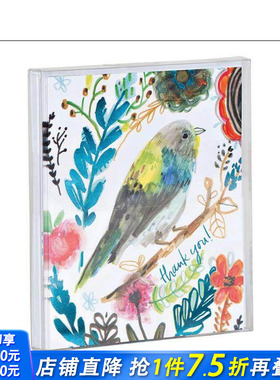【预售】【明信片】鸟类主题 感谢明信片套装 Bird Thank You Notecard Set 艺术文创周边