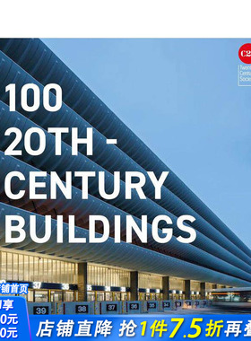 【预售】100座20世纪建筑 100 20th-Century Buildings 原版英文建筑设计 正版进口书