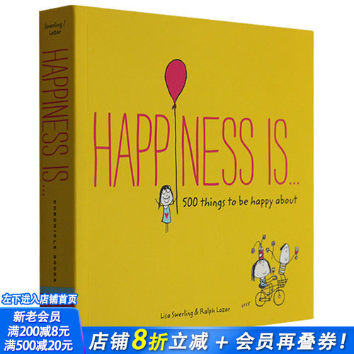 进口原版 正版图书 幸福是..