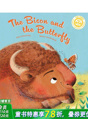 【预售】野牛和蝴蝶：生态系统的故事 The Bison and the Butterfly: An ecosystem story 英文儿童插画科普绘本 进口童书
