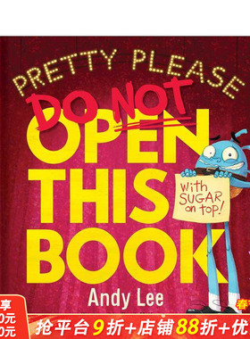 【预售】【Do Not Open This Book】请不要打开这本书 Pretty Please Do Not Open This Book 英文原版儿童绘本