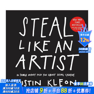 【预售】英文原版 偷师学艺 十周年礼盒版 Steal Like an Artist 10th Anniversary Gift Edition 心灵励志 正版进口图书画册