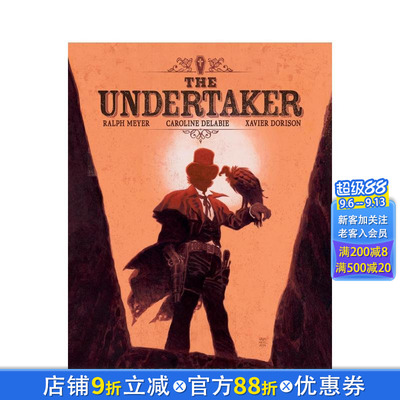 【现货】送葬者 卷1：食金者与秃鹫之舞 The Undertaker Volume 1:The Gold Eater & Dance of the Vultures 英文漫画正版进口书