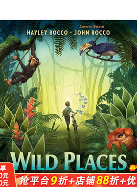 【预售】荒野：博物学家大卫·阿滕伯勒的一生 The Life of Naturalist David Attenborough 英文儿童插画故事绘本 进口童书