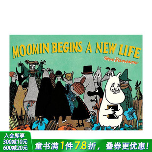 英文漫画书 进口书 Moomin New Life 姆明开始新生活 Begins 正版 原版 预售