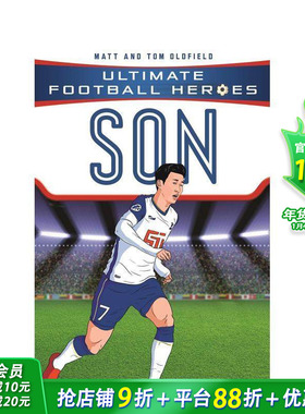 【预售】【足球英雄系列】孙兴慜 【Ultimate Football Heroes】Son Heung-min 12岁+英文小说故事 英语阅读拓展进口书