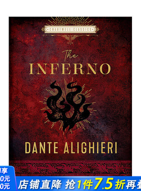 【现货】【Chartwell Classics】The Inferno，地狱篇  英文世界文学 正版进口书籍 善优图书