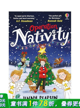 【预售】圣诞行动 Operation Nativity 英文儿童插画故事绘本 进口童书