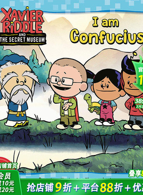 【现货】Xrsm: I Am Confucius，Xrsm: 我是孔子 英文原版图书籍进口正版 Degennaro, Gabriella 儿童章节书