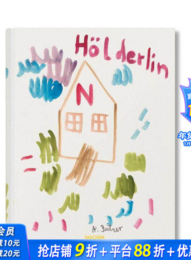 【预售】【TASCHEN】安德烈·布泽尔与弗里德里希·荷尔德林：四季André Butzer， Friedrich英文艺术画册 原创水彩画进口书