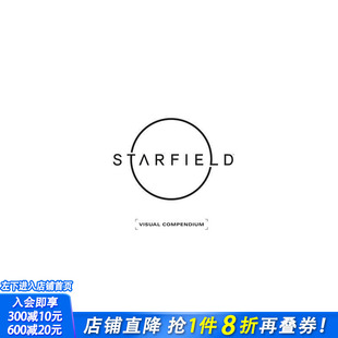进口书 游戏设定集 Visual 视觉全书 正版 原版 星空 英文艺术插画原画设定集 热门游戏运作内幕 Compendium 预售 Starfield