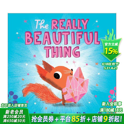 【预售】真正美丽的东西 The Really Beautiful Thing 英文儿童插画故事绘本 进口童书