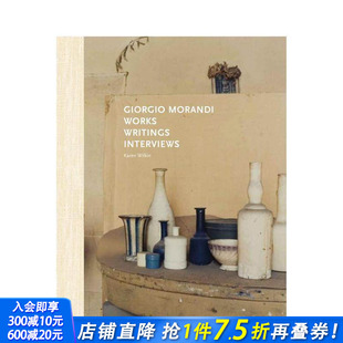 著作 进口书 正版 Writings 现货 乔治·莫兰迪：作品 Interviews Giorgio 访谈 英文艺术画册画集 Morandi 原版 Works