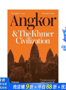【现货】吴哥和高棉文明 Angkor and the Khmer Civilization 原版英文人文历史 正版进口书
