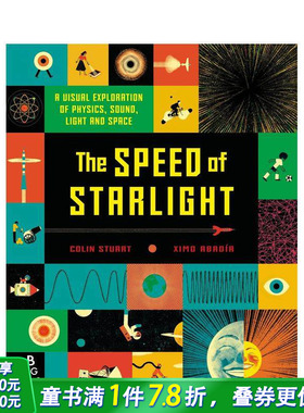 【现货】【博洛尼亚入围插画师Ximo Abadía】星光的速度 The Speed of Starlight 英文儿童插画故事绘本 进口童书