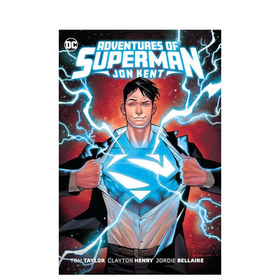 【预售】超人历险记：乔恩·肯特 Adventures of Superman: Jon Kent 原版英文漫画书 正版进口书籍 善优图书
