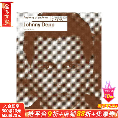 【预售】【一位演员的剖析】约翰尼·德普 【Anatomy of an Actor】Johnny Depp 原版英文生活 正版进口书