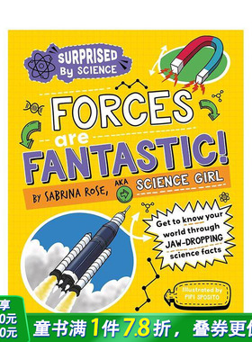 【现货】【科学惊奇录】力的奇幻物语 【Surprised by Science】英文儿童绘本 STEM趣味科普 进口书英国KS2科学课延伸读物