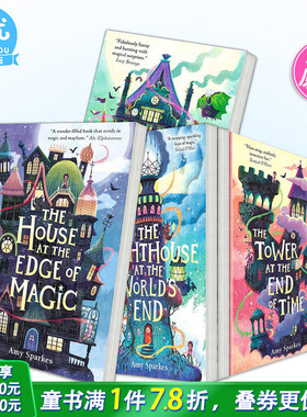 【多册选拍】时间尽头的塔/偏远之地书店/魔法边缘房子/世界尽头灯塔 英文儿童故事拓展阅读书The Tower At The End Of Time
