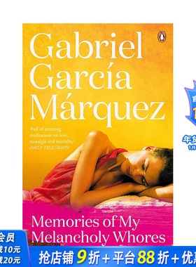 【预售】【马尔克斯逝世100周年纪念】苦妓回忆录 Memories of My Melancholy Whores 原版英文文学小说 正版进口图书