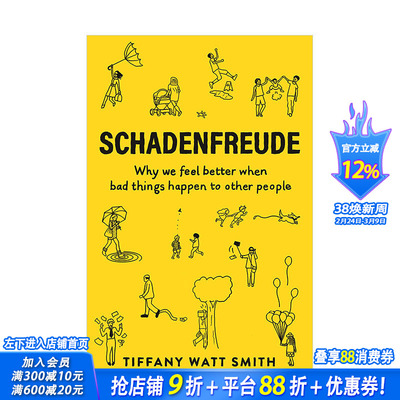 【现货】幸灾乐祸Schadenfreude:The joy of another's misfortune 因他人不幸的喜悦深入探讨理论研究 英文原版 图书