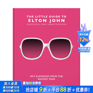 【预售】英文原版 艾尔顿·约翰小书（非官方指南）The Little Guide to:Elton John 音乐 正版进口书籍 善优图书
