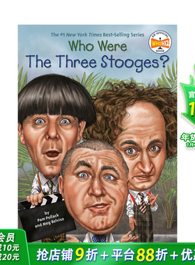 【现货】那三个活宝是谁?Who Were The Three Stooges?英文原版儿童故事阅读【善优童书】