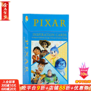 【预售】【卡牌】皮克斯:心灵疗愈卡牌 Pixar Inspiration Cards 原版卡牌 艺术创意进口文创周边