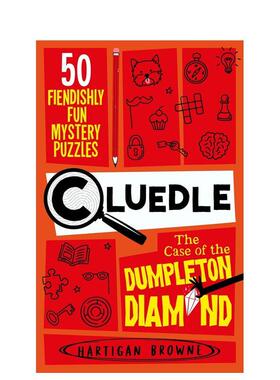 【预售】【线索谜案】邓普顿钻石失窃案：50道神秘谜题 Cluedle - The Case of the Dumpleton Diamond 英文儿童趣味互动游戏书