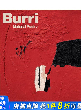 【预售】阿尔贝托·布里：物品的诗意 Burri: Material Poetry  原版英文艺术画册画集 正版进口书