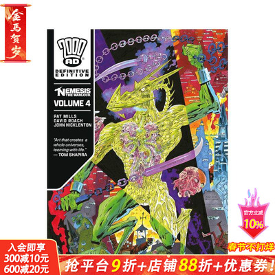 【预售】尼米西斯军阀版 第四卷 Nemesis the Warlock - The Definitive Edition， volume 4 原版英文漫画书 正版进口书