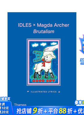 【现货】粗野主义：歌词插画集 【Illustrated Lyrics】IDLES x Magda Archer Brutalism 原版英文音乐 正版进口图书