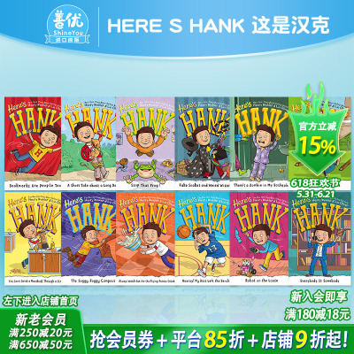 Here's Hank 这是汉克1-12册（可选拍）Flying Potato Salad 英文原版图书籍进口正版 儿童故事阅读绘本