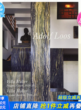 【现货】日本 世界現代住宅全集 25 Adolf Loos Muller 房屋设计书刊  日文原版进口书籍