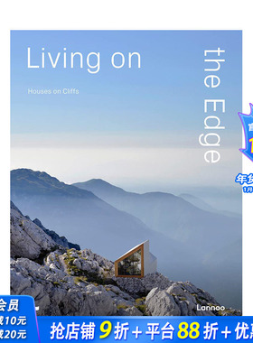 【现货】英文原版 边缘生活：悬崖上的房子 Living on the Edge：Houses on cliffs 建筑设计 正版进口图书画册