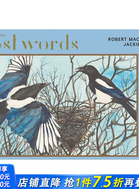 【现货】【9781912916719】拼图：消失的语言：喜鹊 The Lost Words：Magpie 高颜值艺术创意进口文创产品 节日送礼 善优图书