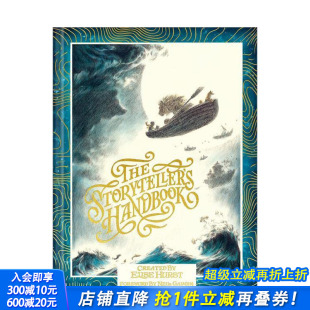手札 Hurst Elise Handbook 现货 故事讲述者 英语儿童故事插画绘本 人手册The 讲故事 英文进口图书 Storyteller 精装